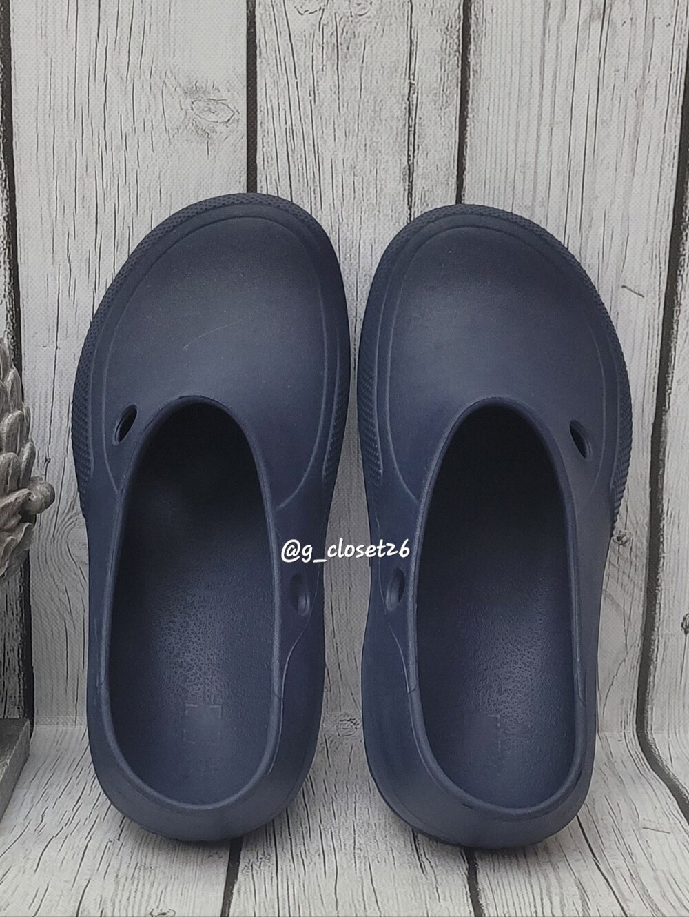 CROCS Navy Blue Slip-On Clog